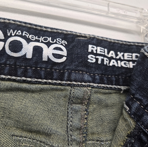 Warehouse One Womens Relaxed Fit Jeans 36x32 - Picture 4 of 7